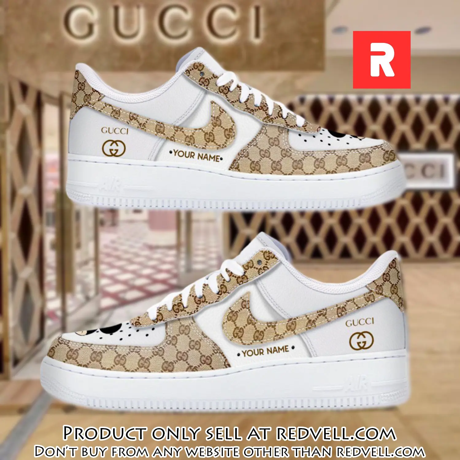 Gucci mickey pattern  luxury air force 1 sneakers limited af1 shoes oaf1026 rv3444725